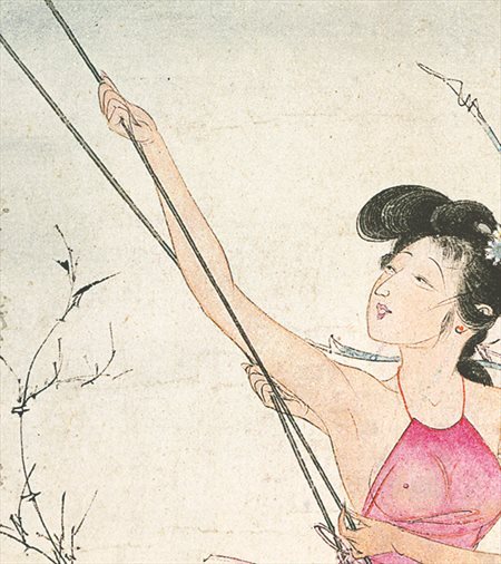 毕节地-胡也佛的仕女画和最知名的金瓶梅秘戏图