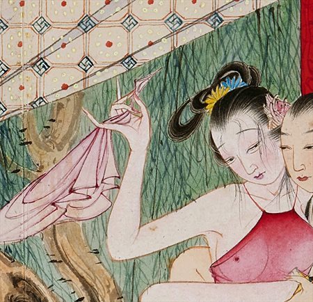 毕节地-迫于无奈胡也佛画出《金瓶梅秘戏图》，却因此成名，其绘画价值不可估量